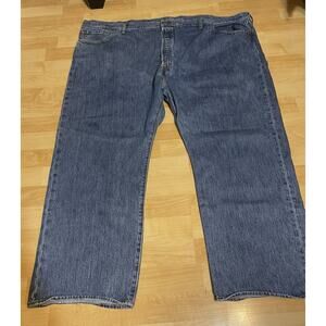 Mens‎ Levi Jeans Button Fly Size 54X30
